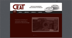Desktop Screenshot of ceat.com.mx