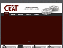 Tablet Screenshot of ceat.com.mx