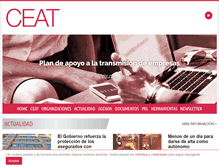 Tablet Screenshot of ceat.org.es